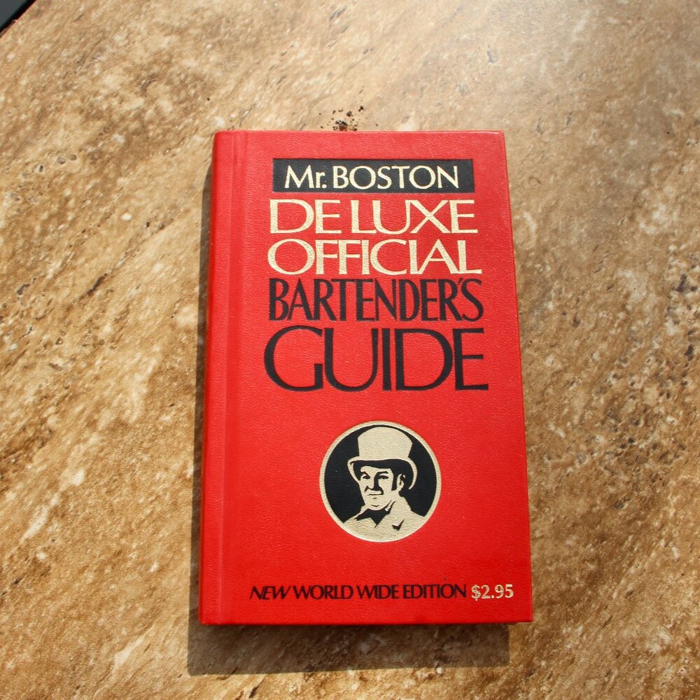 Vintage Mr. Boston Bartenders Guide book